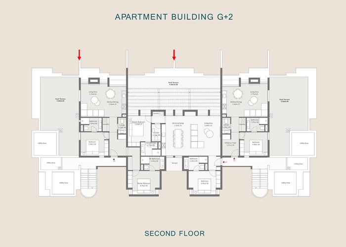 2BR Apartment with Roof terrace in Tuban - 2